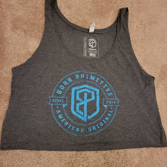 Born Primitive Tops - Born Primitive Medium Cropped Top Tank